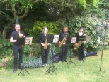 Saxophone Ensemble at FiSH's Open Gardens Day